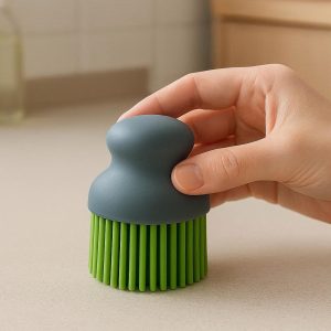 Compact Silicone Mini Brush for Small Kitchens