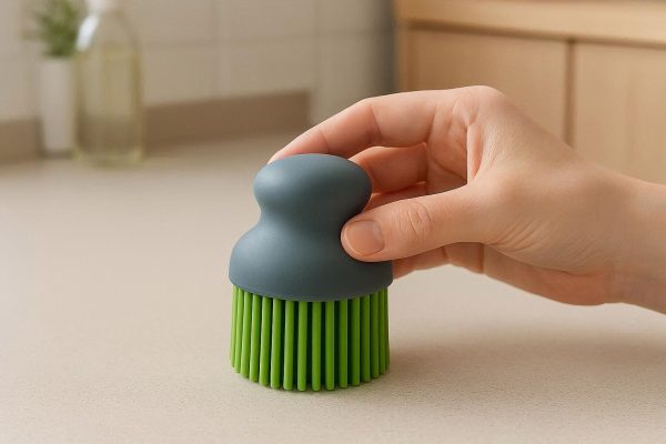 6 Compact Silicone Mini Brush for Small Kitchens