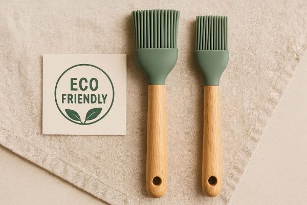 7 Eco Friendly Silicone Kitchen Brush Set